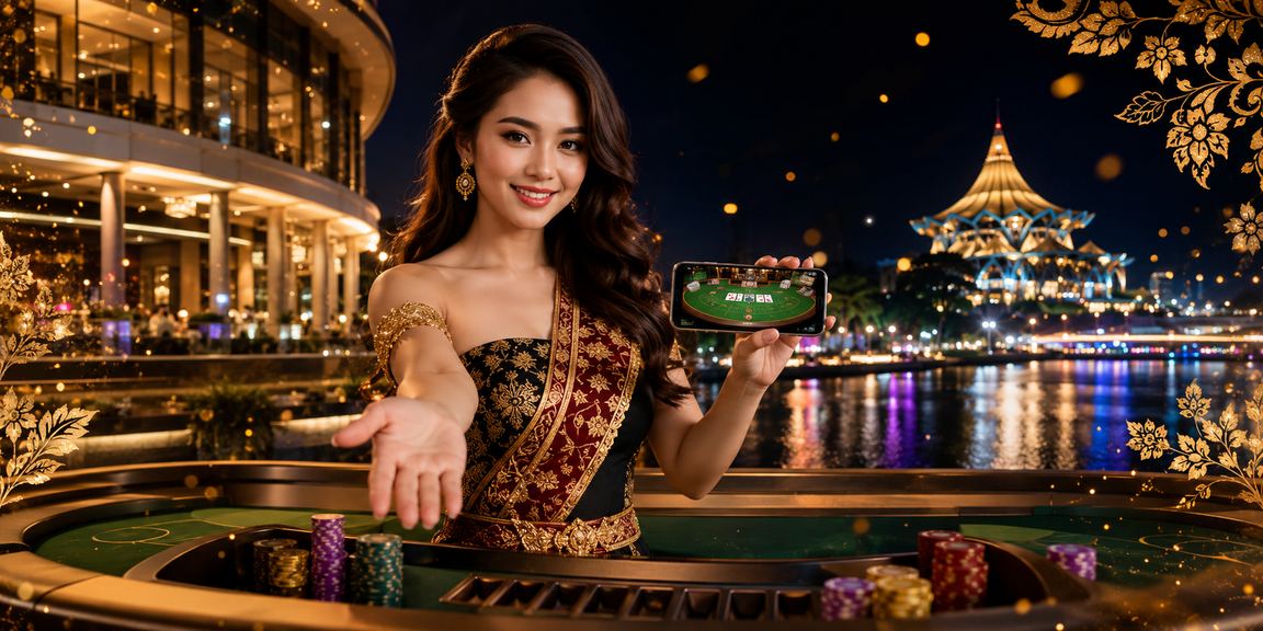 Permainan baccarat live casino eksklusif di Kuching melalui winmy9